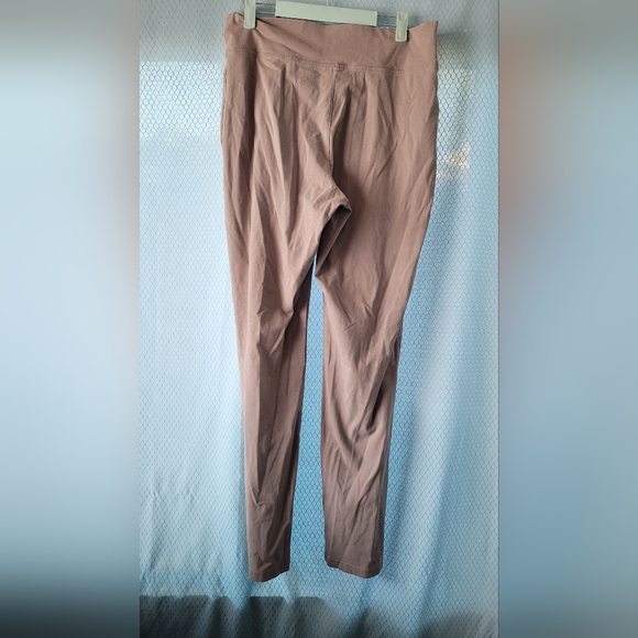 PATAGONIA wide legged yoga leggings Sz L Organic Cotton Blend - Picture 2 of 4